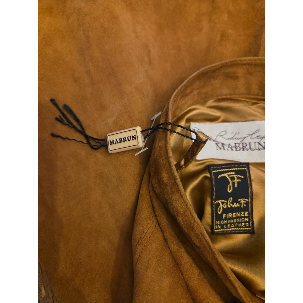 Riding Leap Mabrun Vintage Leather Maxi Skirt Please See Pictures For Measuremen - Picture 8 of 16